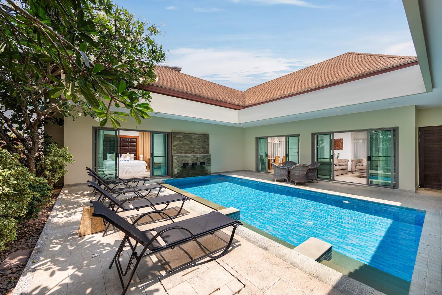 Villa Bond| 3 Bedrooms | Private Pool | 3 Min To Naiharn Beach Rawai Exteriör bild