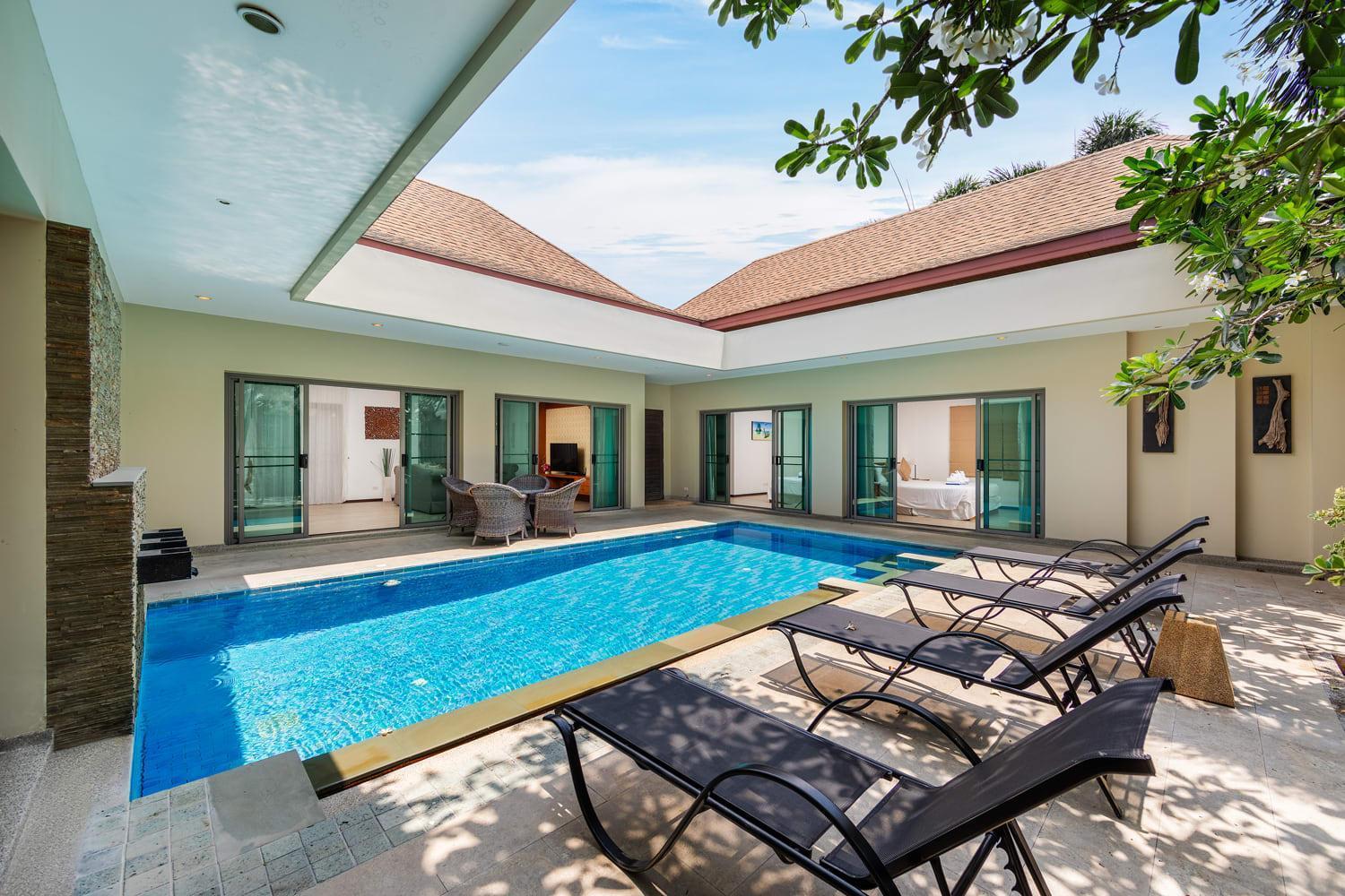 Villa Bond| 3 Bedrooms | Private Pool | 3 Min To Naiharn Beach Rawai Exteriör bild